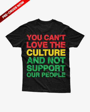 Premium | “Culture” Tee (Black/BHM Edition)