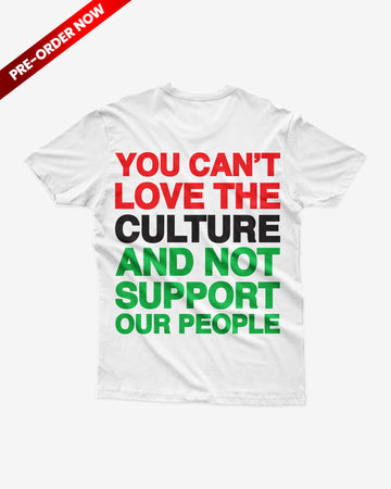 Premium | “Culture” Tee (White/Juneteenth Edition)